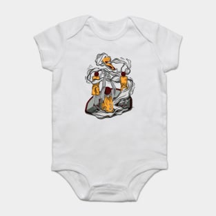 BASKETBALL Baby Bodysuit